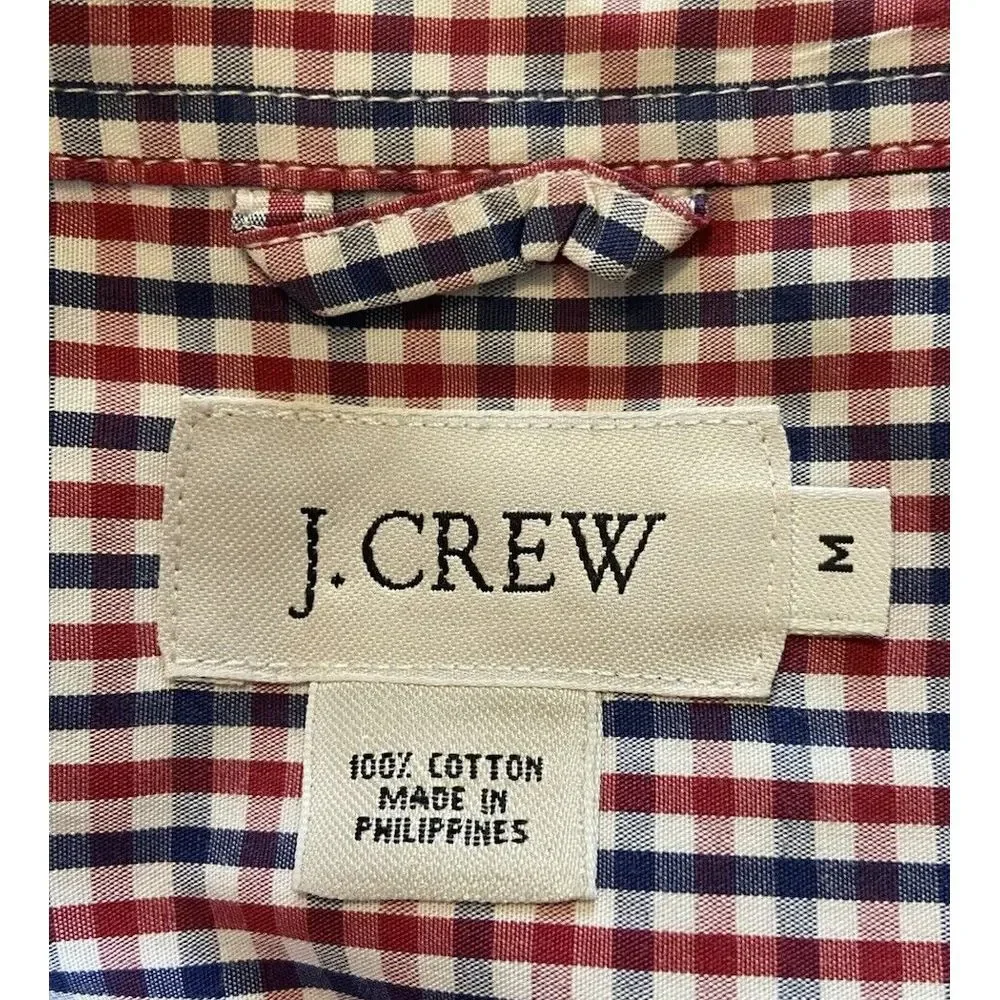 J Crew Mens Long Sleeve Button Down Shirts -‎ Set Of 2 - Medium